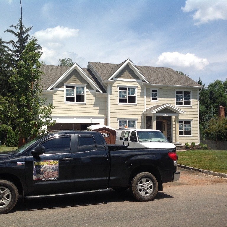 House exterior with windows, siding and trim from the company gallery